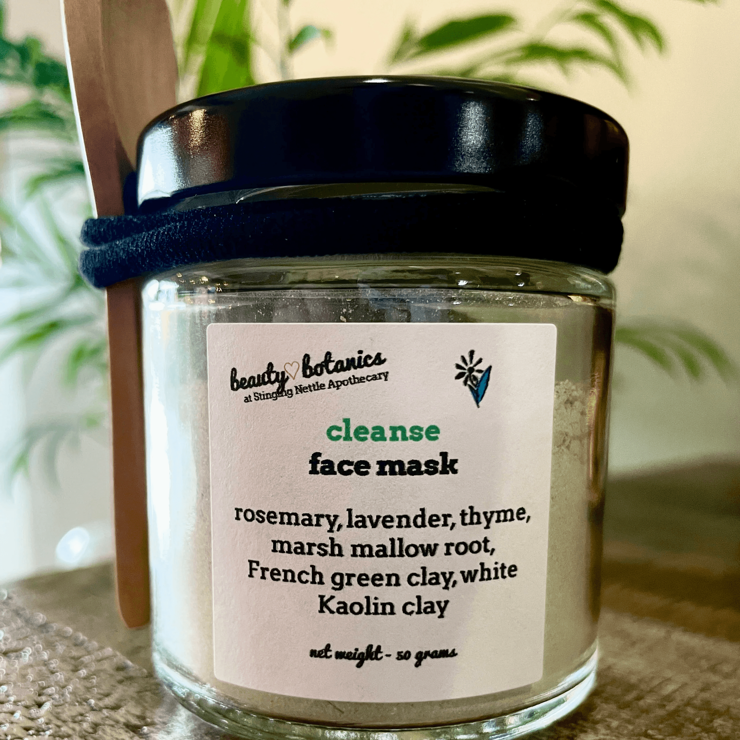 cleanse face mask — Stinging Nettle Botanics